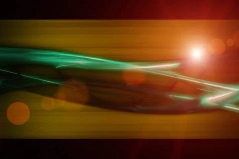 Futuristic technology wave background design with lights futuristic techno... Stock-Fotos