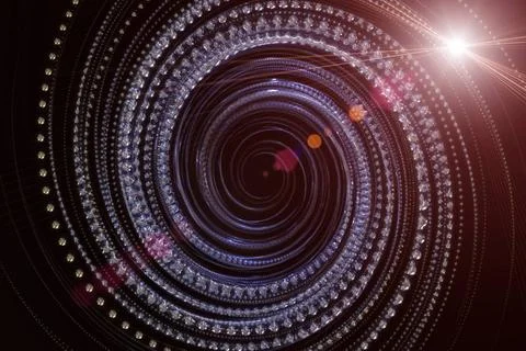 Futuristic technology wave background design with lights futuristic techno... Stock-Fotos