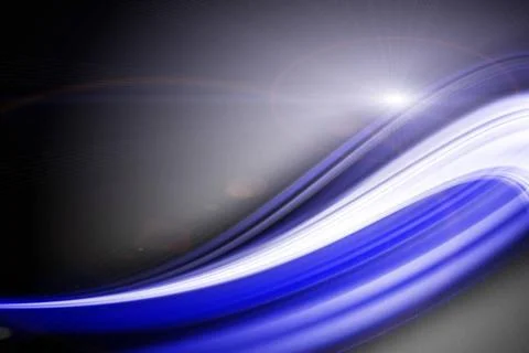 Futuristic technology wave background design with lights Futuristic techno... Stock-Fotos
