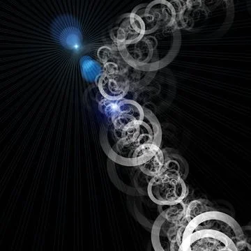 Futuristic technology wave background design with lights Futuristic techno... Stock-Fotos