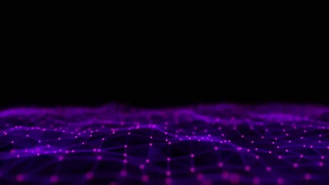 Futuristic technology wave. Digital cyberspace. Big data analytics. 動画素材 207746458