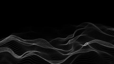 Futuristic technology wave. Digital cyberspace. Big data analytics. Stock Footage 331239732