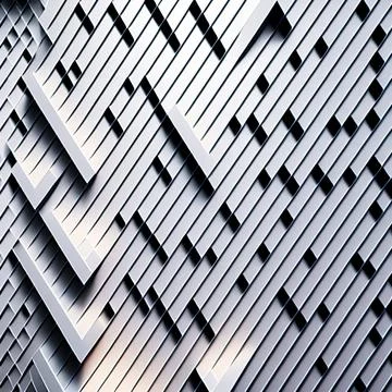 Futuristic texture in high quality, with triangular and rectangular structu.. イラスト素材