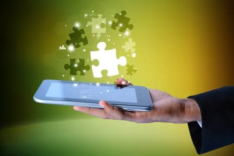 Futuristic touch screen display Stock-Illustration