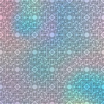 Futuristic tracery Stock-Illustration