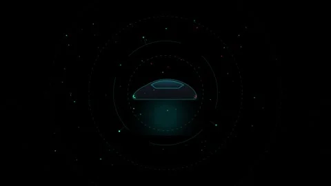 Futuristic train concept animation showing high speed vehicle outline in di.. Stock Footage 345276862