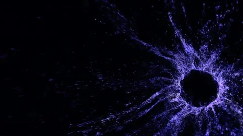 Futuristic Tunnel with Glowing Light Stock Footage 310968040