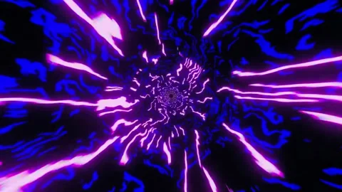 	Futuristic Tunnel with Glowing Light Video stock 310968236