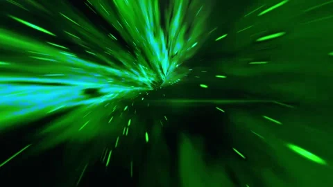 Futuristic Tunnel with Glowing Light Stock Footage 310968416