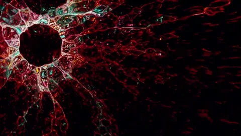 Futuristic Tunnel with Glowing Light Stock Footage 310968418