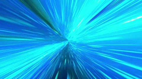 Futuristic Tunnel with Glowing Light Stock Footage 310968489