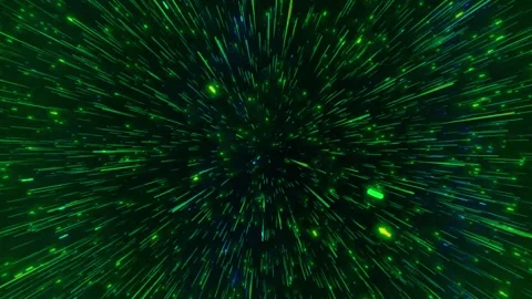 Futuristic Tunnel with Glowing Light Stock Footage 310968617