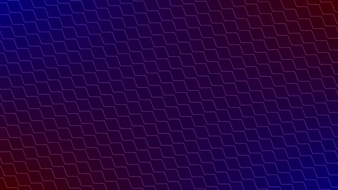 Futuristic tunnel grid background with digital motion Видео 335405070