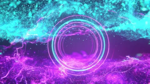 Futuristic UI control for cinematic tech themes Stock Footage 309545778