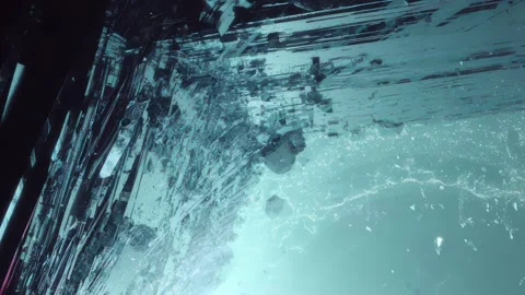 Futuristic UI control integrated with UI pulses and HUD signals Stock Footage 309545015