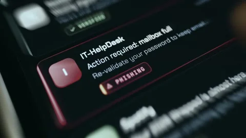 Futuristic UI Featuring Digital Identity Establishment - Vertical Detail Vídeo Stock 336983034