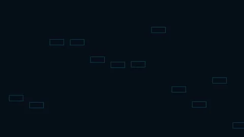 Futuristic UI panels motion interface background Stock Footage 329541029