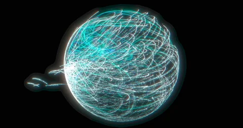 Futuristic UI Sphere Stock-Footage 194251952