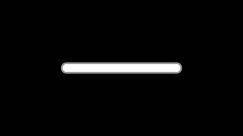 Futuristic uploading progress bar isolated on black background. Progress lo.. Stock Illustration