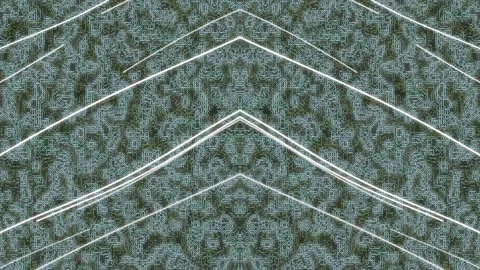 Futuristic Upward White Chevron Arrows on Tech Matrix Stock Footage 329289879