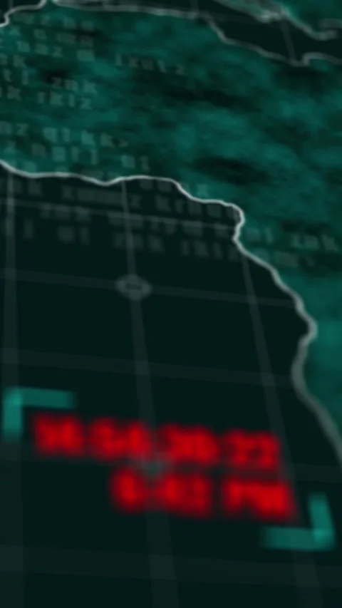Futuristic user interface dashboard for big data analytic in information chart Stock Footage 292806681