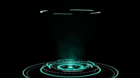 Futuristic user interface dashboard for big data analytic in information chart Stock Illustration