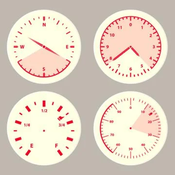 Futuristic user interface HUD Stock Illustration