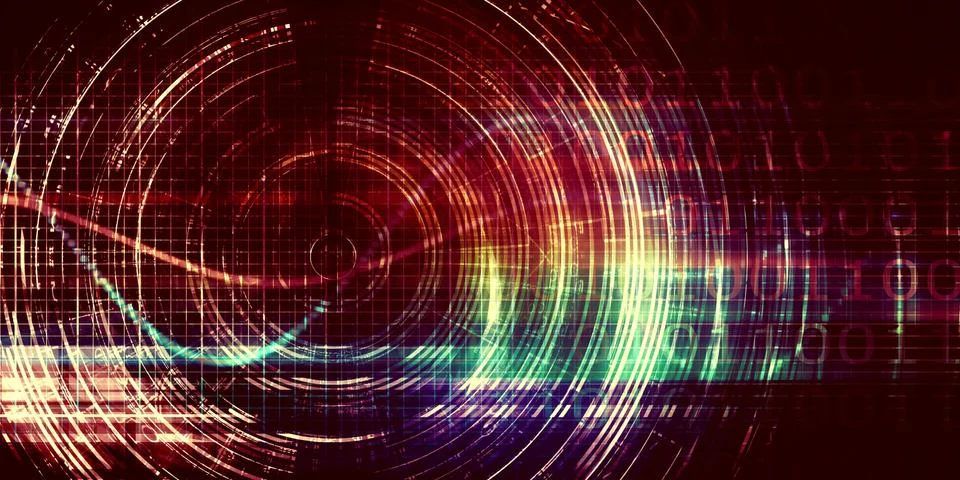 Futuristic User Interface Stock Illustration