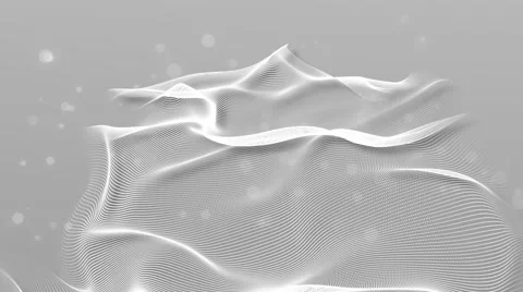 Futuristic vector cloud abstract white background Stock Footage 57791507