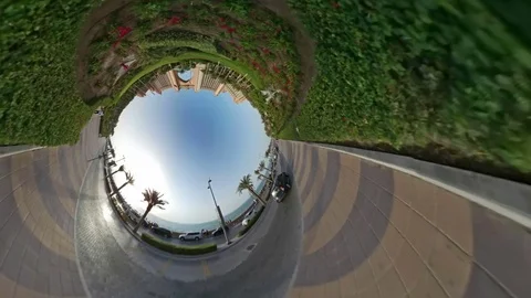 Futuristic view view of the Atlantis hotel In Dubai 2 Stock-Footage 73589698