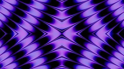 Futuristic Violet Glass VJ Loop with X-Shape Symmetrical Motion Background Video stock 334408209