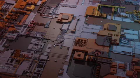 Futuristic virtual CPU processor on cryptography concept. Abstract Big data v Stock Footage 156785518