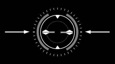 Futuristic virtual graphic touch user interface 스톡 일러스트