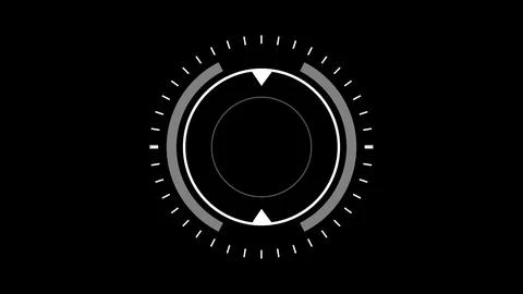 Futuristic virtual graphic touch user interface Illustrazione stock