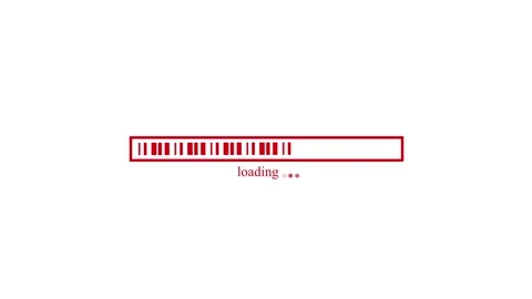 Futuristic Waiting Progress Bar Animation for Technology and Software Project Stock Footage 337069888