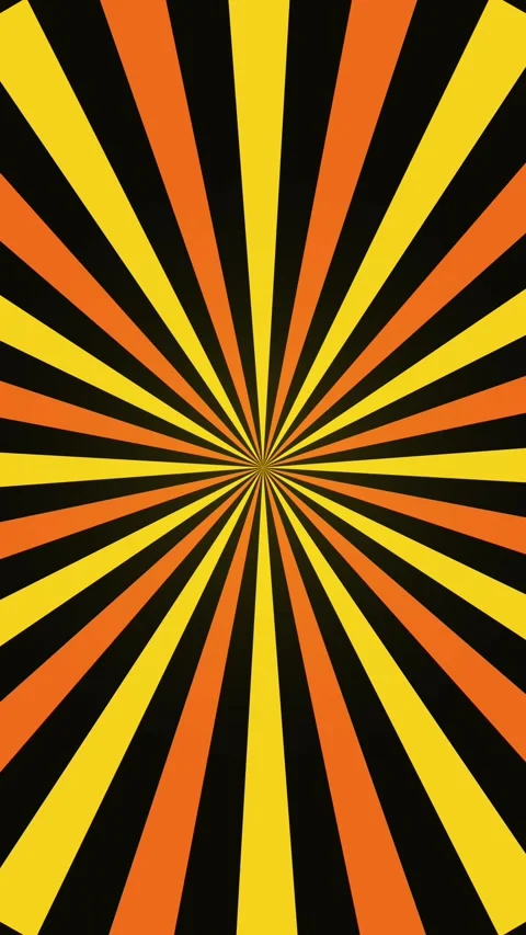 Futuristic Warm Gold Stock Comic Sunburst Background Loop for Video Stock Footage 340303507