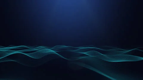 Futuristic wave background Stock Footage 312204452