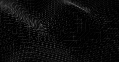 Futuristic Wave of Geometric Line Abstract Background - Creative Design Element Stock Footage 67634907