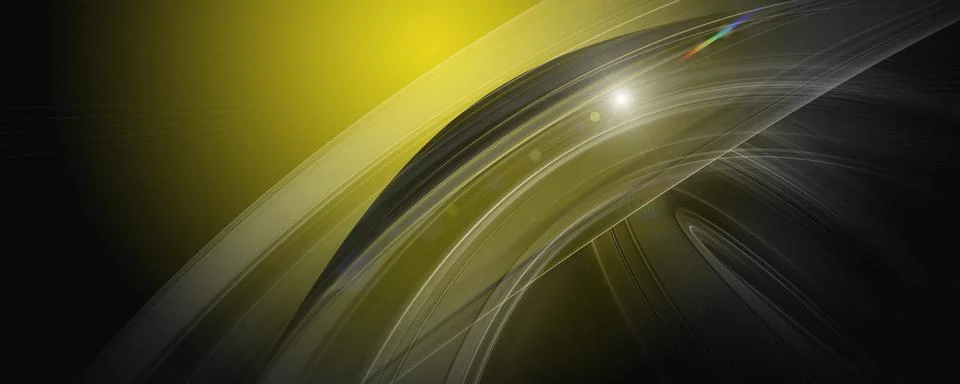 Futuristic wave panorama background design with lights Stock Illustration
