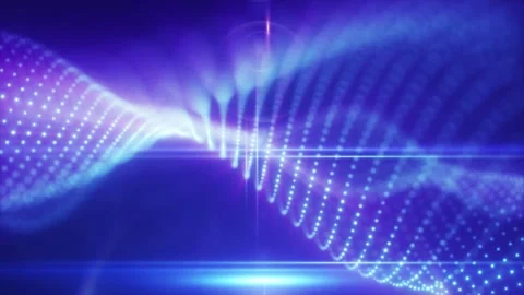 Futuristic Waves Video stock 277651201