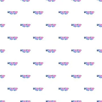 Futuristic wearable technology glasses pattern for digital concepts Illustrazione stock