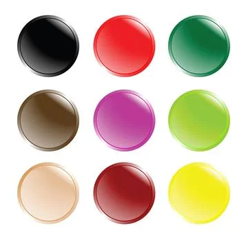 Futuristic web buttons web buttons, vector art illustration; more web butt... Stockfoto's