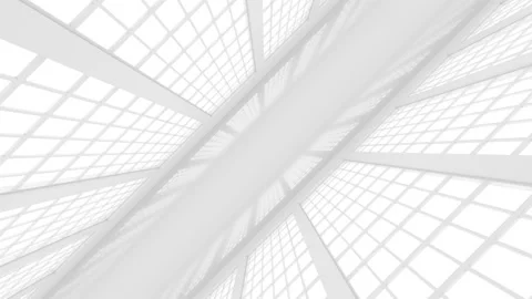 Futuristic white background with bright light Stock Footage 236934530