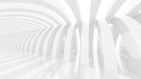 Futuristic white background Stock Footage 277205678
