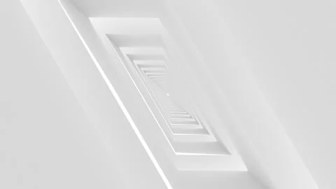 Futuristic white background Stock Footage 277206127