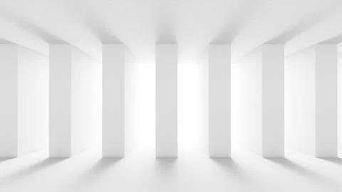 Futuristic white background Stock Footage 277206608