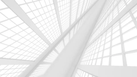 Futuristic white background Stock Footage 277207101