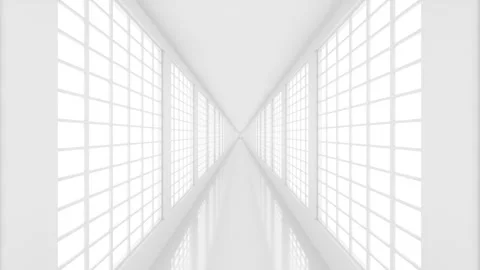 Futuristic white background Stock Footage 277207174