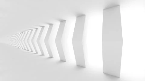 Futuristic white background Stock Footage 277207312
