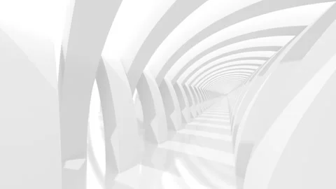Futuristic white background Stock Footage 277207458